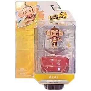Super Monkey Ball AiAi Action Figure Playset New Sealed‎